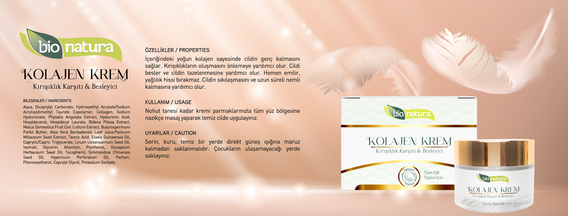 Bionatura Keratin & Kolajen Besleyici Şampuan